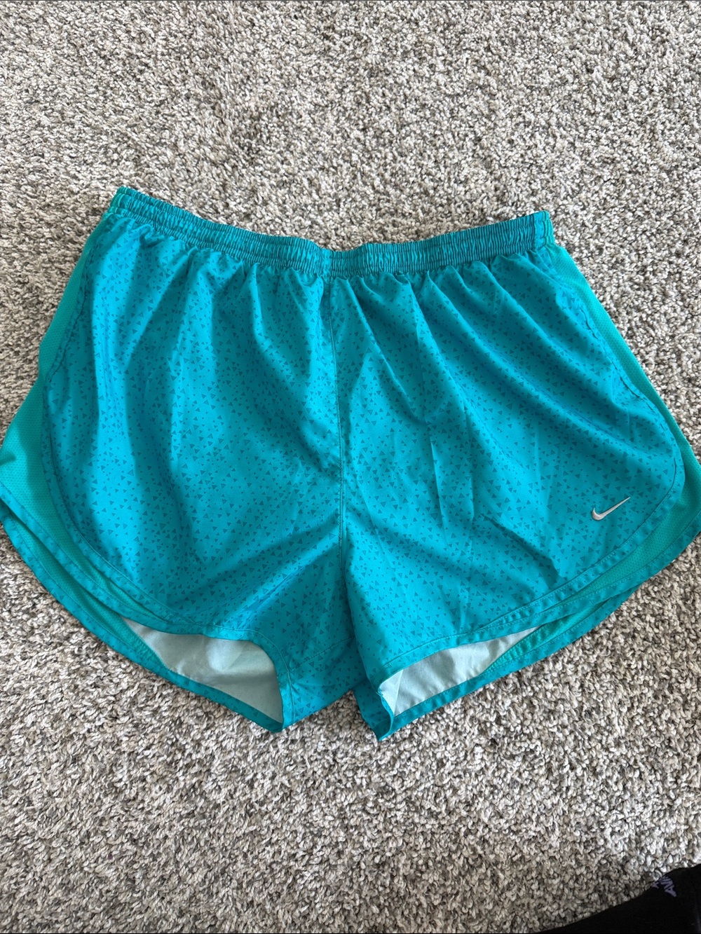 Nike Women’s Teal Athletic Running Shorts